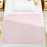 Aolso Potty Training Bed Pads, Thick Bed Protector for Kids, 70 * 90cm Bed Wetting Mattress Protector Bed Wetting Sheets Mats, Washable Bed Protector for Toddler & Single Size Bed