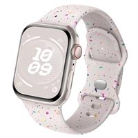 Joehwerr Sport Strap Compatible with Apple Watch Straps 40mm 41mm 38mm 42mm 44mm 45mm 46mm 49mm for Women Men, Recycled Plastic Soft Silicone Strap Band for iWatch SE Series 10 9 8 7 6 5 4 3 2 1 Ultra