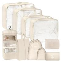 SINZUX Packing Cubes for Suitcase Travel Organiser Bags Storage, 10 PCS Travel Essentials Bag Clothes Shoes Toiletries Storage Bags, Packing Cubes for Suitcases Backpack Carry On Luggage