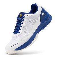 FitVille Mens Extra Wide Tennis Trainers Badminton Squash Shoes with Arch Support for Pickleball Volleyball