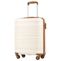 COOLIFE Carry on Suitcase 553520 cm for Ryanair Underseat Carry on Hand Cabin Luggage Lightweight with TSA Lock & 4 Spinner Wheels