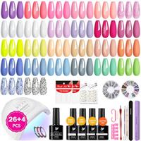 Phoenixy Gel Nail Polish Set with 48W U V Lamp Starter Kit