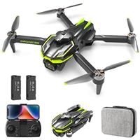 Brushless Motor Drone with Camera 1080P for Kids and Adults, RC Quadcopter Foldable Drone for Beginners, Toys for Boys and Men Birthday Gifts