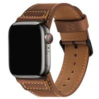 Wristitani Leather Strap Compatible With Apple Watch Straps 44mm 45mm 46mm 42mm 49mm 41mm 40mm 38mm for Men, Replacement Band for iWatch Ultra2 Ultra Series 10 9 8 7 SE2 SE 6 5 4 3 2 1