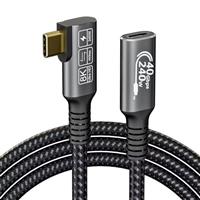 USB4 Cable, with Thunderbolt 4 Cable, 240 W Charging Cable, 40 Gbps Data Cable, 8K @ 60Hz 4K120Hz HDR, PD3.1, USB C to USB C Cable, for Hub, Dock MacBook, M1 M2, M3, Mac Studio SSD, Laptops, Monitor