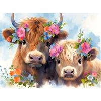 Pujeknm Paint by Numbers Kit for Adult 16x12inch