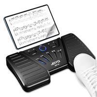 JOYO Bluetooth Wireless Page Turning Pedal - Rechargeable Footswitch Turner for Sheet Music/Tablets/Phones/iPad | Hands-Free Control for Musicians/Presenters/Teachers (SP-01)