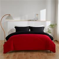 JUNCAI Coverless Duvet, 10.5T Down Alternative Duvet for All Seasons, Ultra Soft Reversible Comforter