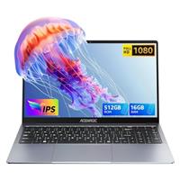 ACEMAGIC Laptop,15.6 Inch FHD With Metal Case,Quad-Core 12th Alder Lake N97 Processor(up to 3.6 GHz) beat N4020/N5095,16 GB RAM 512 GB SSD Laptop,BT5.0,2.4G/5G WiFi,USB 3.2,HDMI and Type C
