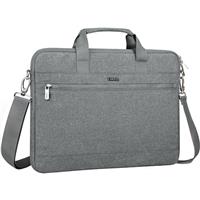 LANDICI 360 Protective Laptop Bag 14-15 Inch with Shoulder Strap, Laptop Case Sleeve for MacBook Air/Pro 15, Chromebook 14, Dell XPS 15, Waterproof Computer Bag Slim Briefcase for Men Women