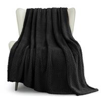 Whale Flotilla Fuzzy Fleece Blankets with Polka Dot, Warm and Fluffy