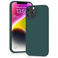 YATWIN Silicone Case for iPhone 12 Pro Max, Soft-Touch, Shockproof, DustProof, Antiskid Full Body Armour Phone Cover for Apple iPhone 12 Pro Max - Sky Blue