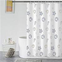 GERUIKE Weighted Shower Curtain Mould Proof Resistant