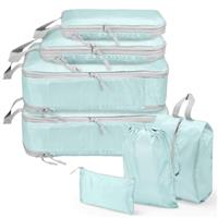 Compression Packing Cubes,Travel Storage Bag, Travel Packing Essentials for Suitcase Organizer Bags, Packing Organiser for Carry On Luggage