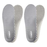 riemot 2 Pairs Arch Support Inner Soles for Men Women Sport Insoles Breathable Shock Absorption Inserts Replacement Comfort Inserts for Running Hiking Walking Black Grey UK 3-13
