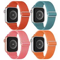 Stretchy Strap Compatible with Apple Watch Straps 38mm 40mm 41mm 42mm 44mm 45mm 46mm 49mm, Adjustable Braided Sport Elastic Bands Women Men Wristbands for iWatch Series 10/9/8/7/6/5/4/3/2/1 SE,Ultra 2
