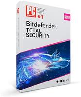 Bitdefender Total Security 2025 | 3 Devices | 1 year Subscription | PC/Mac/iOS/Android | Activation Code by Post