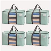 VENO 4 Pack Extra Large Moving Bags,Clothes Storage Bags for