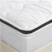Good Nite Mattress Topper Single Mattress Cover Pad Polyester HollowFiber with Mesh Side Breathable 6 cm Thick 90 x 190 x 6cm