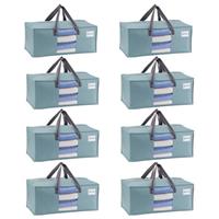 VENO 4 Pack Extra Large Moving Bags,Clothes Storage Bags for