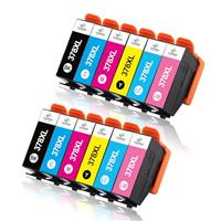 LeciRoba 378XL Ink Cartridge for Epson 378 378xl ink cartridges for Epson Expression Photo XP-8000 XP-8005 XP-8500 XP-8505 XP-8600 XP-8605 XP-8606 XP-8700 XP-8705 XP-15000 Printers (12-PACK)