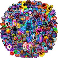 Cute Neon Stickers for Children Adults, Teacher Reward Prizes for Kids, Waterproof Vinyl Stickers for Scrapbook Luggage Suitcase Laptop Journal Kindle Water Bottle Diary Skateboard Scooter etc