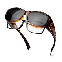 Face Shadow Polarized Sunglasses Fit Over Glasses for Women Oversized Sunglasses to Go Over Glasses UV Protection Lightweight