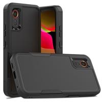 TECHGEAR Case for Galaxy XCover 7 Tough Armoured Case - ShockProof, Rugged, Sturdy [Heavy Duty Protection] [Non-Slip] 2-Layer Impact Phone Case Cover Compatible for Samsung Galaxy XCover 7 5G (Black)