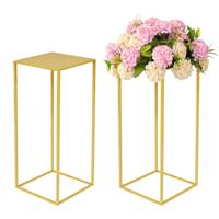 Fiita Wedding Centrepieces for Tables Gold Vase Metal 15.7/2