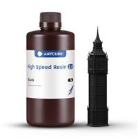 ANYCUBIC High Speed 2.0 3D Printer Resin, High-Activity, Low-Viscosity and High Liquidity 3D Resin, 170mm/h Ultra-high Speed Printing with Anycubic Photon Mono M7 Pro Resin Printer, Clear 1kg