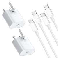 25W Samsung Phone Fast Charger, Samsung USB C Plug and Cable USBC to Type C 1M for Galaxy Charging S25/S24/S23 Ultra/S22/S21/S20 FE/A55/A54/A53/A55/A34/A33/A32/A52S/A16/A14/A15/A35/A05S/A13/A12/A20E