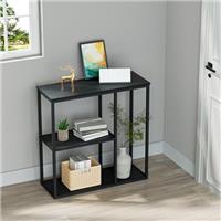 WOHOMO Console Table Small Entryway Table with Storage