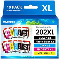 PACITEK 603XL Ink Cartridges Replacement for Epson 603 Ink Cartridges Multipack