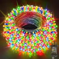 JXLEDAYY String Lights Outdoor Fairy Lights Plug in Waterproof Christmas Lights with Remote Timer 8 Modes for Xmas Tree Yard Outside Garden Patio Plant House Party Holiday Wedding Decoration