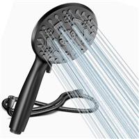 Cobbe Shower Head, High Pressure Shower Head with 8 Spray Modes