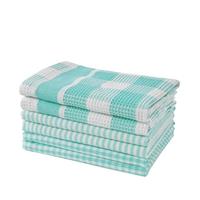 LANE LINEN 100% Cotton Kitchen Dish Cloths, Ultra Soft Absorbent Quick Drying Dish Towels, Multiweave Wash Cloths Dish Towel Sets
