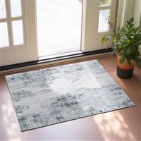 Xfrog Abstract Area Rug Modern Washable Small Rug Entryway Rug for Living Room Soft Short Pile Floor Carpet Door Mat Non Slip Rug for Entrance Kitchen Bathroom Hall