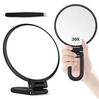 MIYADIVA 30X Magnifying Mirror with Handle