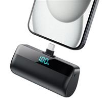 Feob Mini Power Bank Portable Charger 5200mAh for iPhone 15 Series, PD USB C Battery Pack with LCD Display,Compatible with iPhone 15 Plus/15 Pro/15 Pro Max, Samsung S24/23,Android Phones etc-Blue