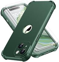 ORETECH for iPhone 14 Case 6.1 inch, with [2 Pack Screen Protector] [Camera Lens Guard] [15FT Military Grade Drop Test] 360 Shockproof Slim Fit Design Rubber Bumper Phone Cover