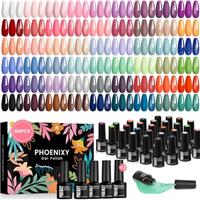Phoenixy 60Pcs Gel Nail Polish Set