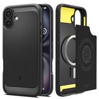 Spigen Rugged Armor MagFit Case Compatible with iPhone 17/16 / 15/14 Series