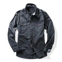Tianerhay Men's Button Down Shirts Casual Cotton Long Sleeve Shirt with Pocket Regular Fit