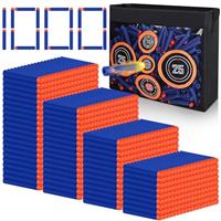 Refill Darts Foam Bullets Compatible with Nerf Gun Elite, Darts Ammunition fit for N-Strike Elite Series Blasters Nerf Toy Gun for Boy