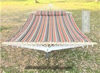 GOCAN Brazilian Double Hammock 2 0r 1 Person Extra Large Canvas Cotton Hammock for Patio Porch Garden Backyard Outdoor and Indoor
