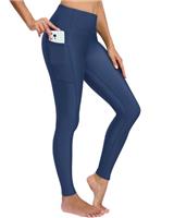 Havideto Womens Swimming Leggings High Waisted Tummy Control Swim Pants with Pockets Liner Quick Dry UPF 50+