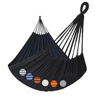 GOCAN Brazilian Double Hammock 2 0r 1 Person Extra Large Canvas Cotton Hammock for Patio Porch Garden Backyard Outdoor and Indoor