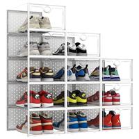 Pinkpum Plastic Stackable Shoes Storage Organiser