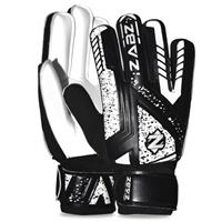 ZABZ Goalkeeper Gloves Non-slip Latex Material Soccer Goalie Football Goalkeeping Gloves Wrist Protection For Kids Youth and Adults