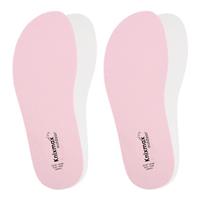 Knixmax Outdoor 2 Pair Unisex Extra Thin Insoles for Crocs Clogs, Comfort Inserts for Birkenstock Insole, Garden Shoes, Water Shoes, Sockless Shoe Pads for Women Men Kids Size 1-13